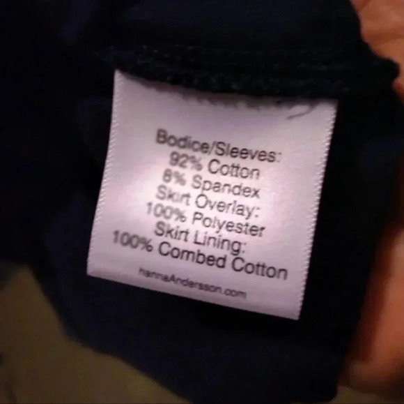 Hanna Andersson floral tulle dress-size 10 NWOT - Picture 7 of 8